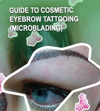Cosmetically tattooed eyebrows