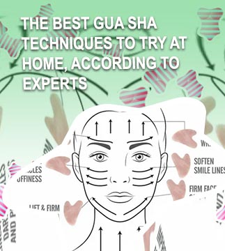 Gua sha technique face