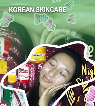 Korean skin care routine night