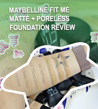 Maybelline fit me swatches