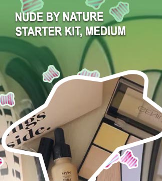 Nude by nature make up set